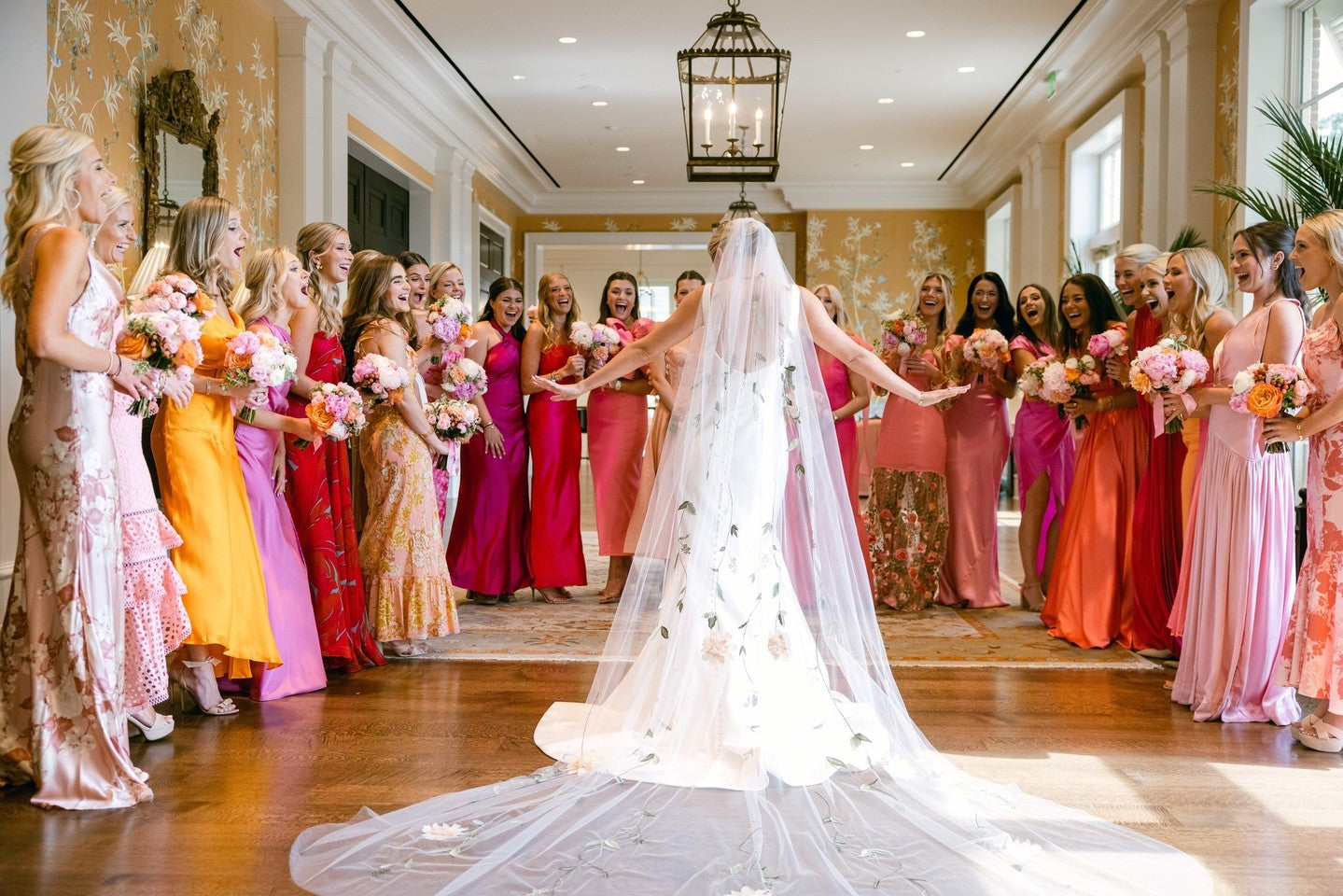 What Jewelry and Hairstyles Go Best with Pink Bridesmaid Dresses?