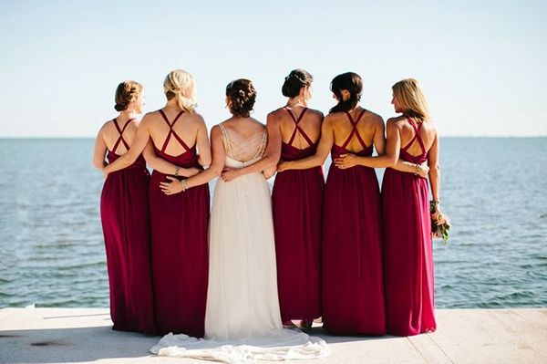 Beach Bliss in Burgundy: Stunning Gown Picks for Brides! Beach Bliss in Burgundy: Stunning Gown Picks for Brides!