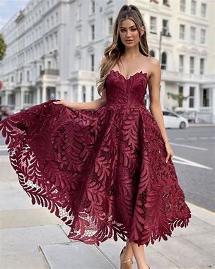 navy blue dress for baby girl Modest Burgundy Bridesmaid Dresses with Long Sleeves – jkprom main image 0