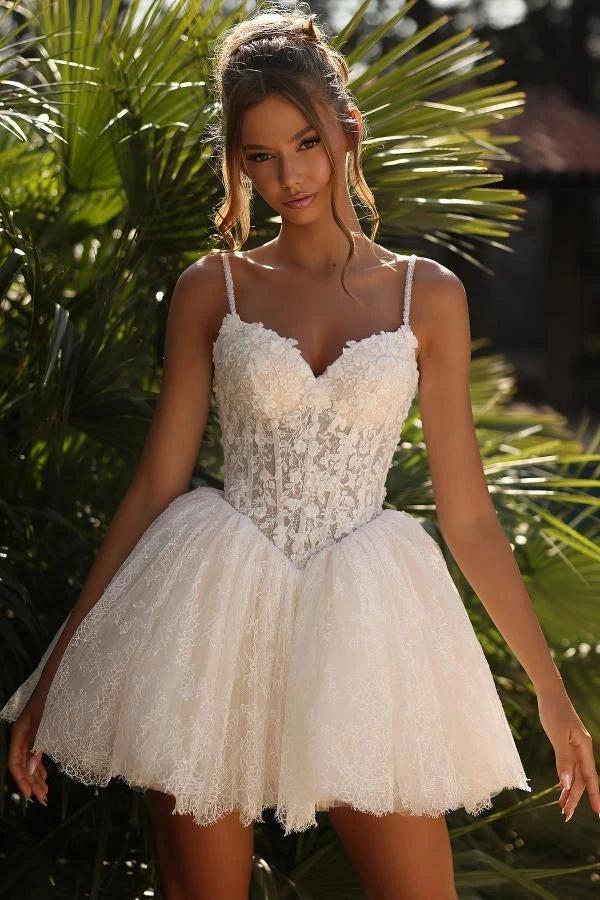 sheer illusion lace dress High Neck Illusion Lace Wedding Dress with Sheer Cape... smcfashion.com