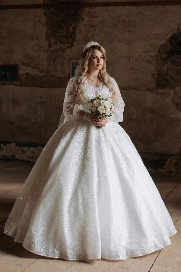 beaded plus size wedding dress Christina Wu 29406 Square Neck Beaded Lace Plus Size Bridal Gown