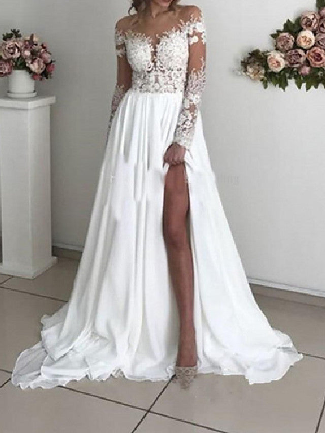 a-line basque waist wedding dress Sherri Hill 57200 - Long Taffeta Sheath/A-Line Dress main image 0