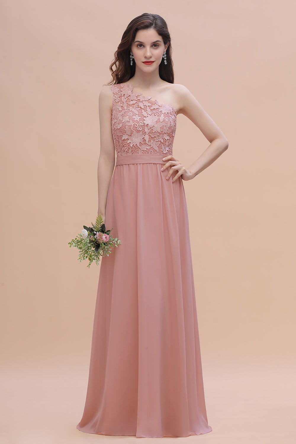 vintage pink bridesmaid dresses Vintage Pink Bridesmaid Dresses | Retro Blush Prom Dresses