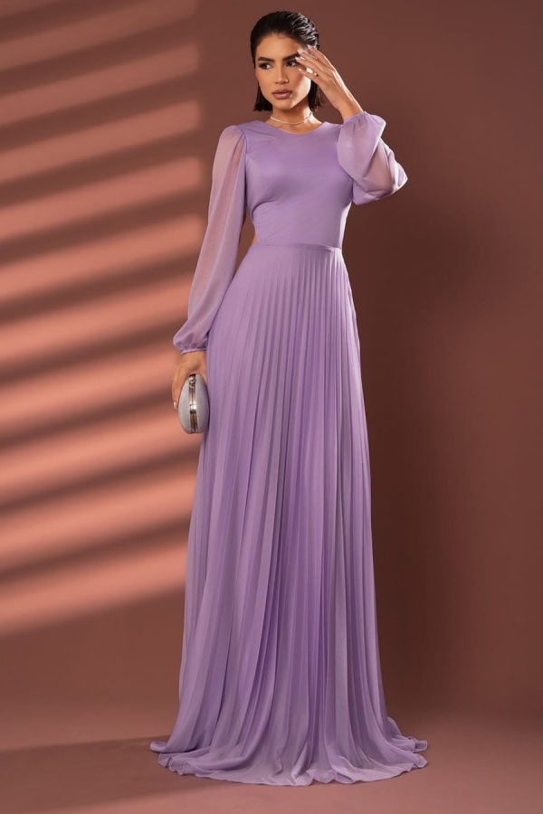 jewel purple dress Primavera Couture 13114