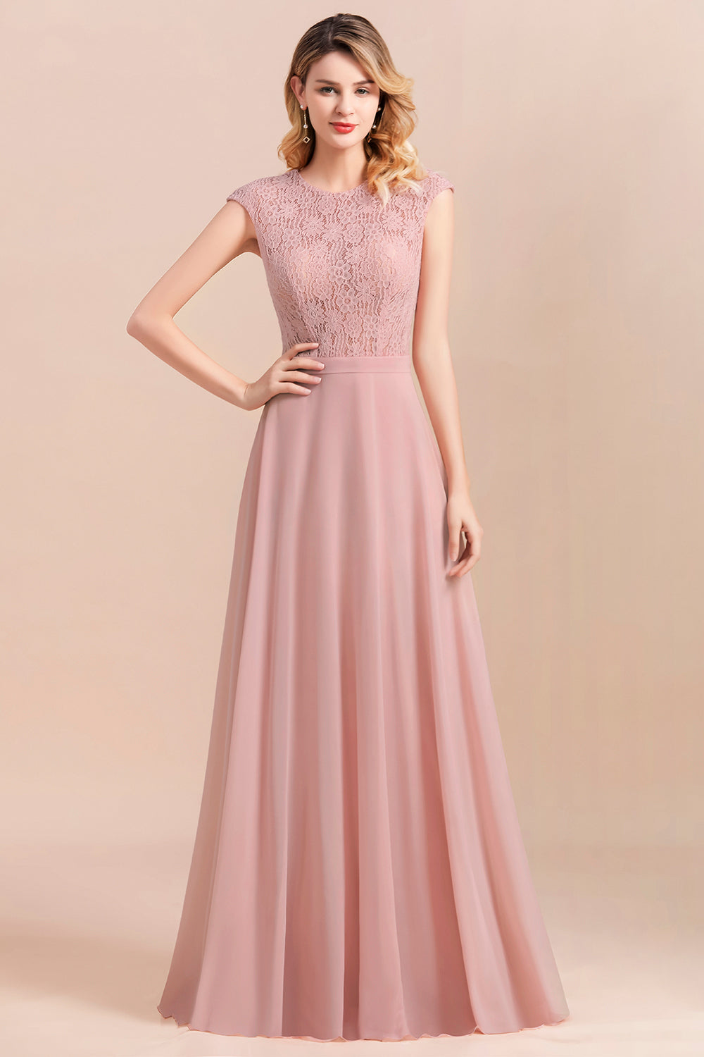 lace dusty rose bridesmaid dresses Azazie Elly Dusty Rose Chiffon Bridesmaid Dresses