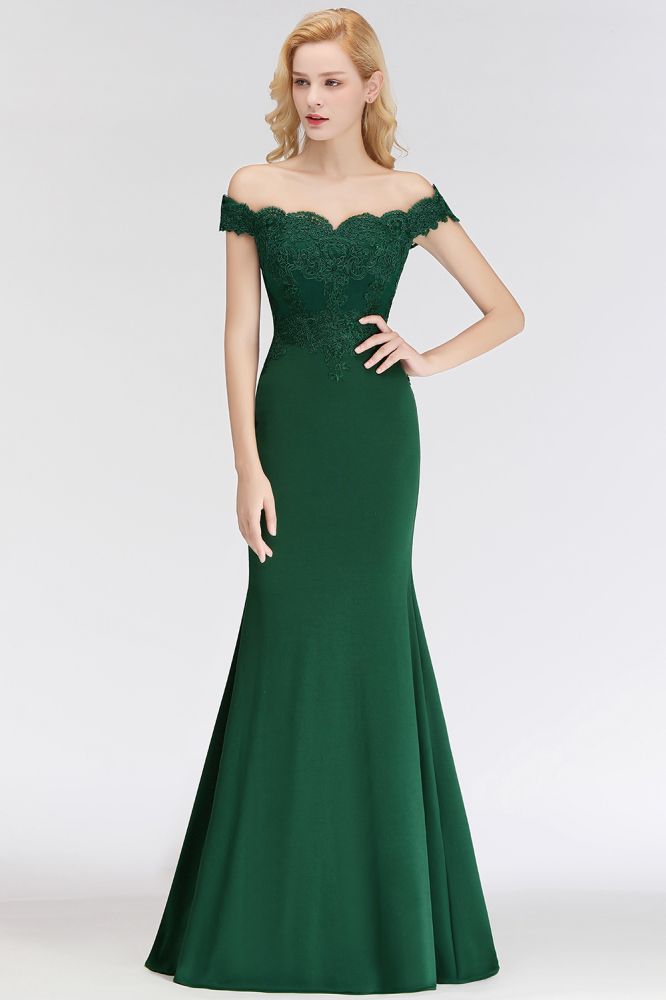 long navy blue mermaid dress Jessamine Gorgeous Mermaid Strapless Multiway Long Chiffon Formal Dresses, Navy Blue