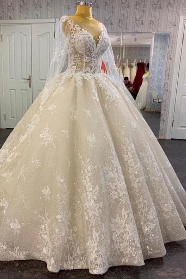 slim fit dress slacks Ivory Silk Satin Illusion Lace Top Jewel Neck Vintage Wedding Dresses, CW0381 US4 / Custom Color(Leaving A note)