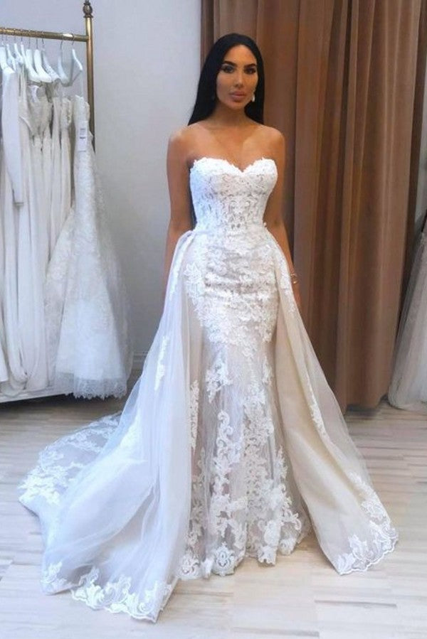 Vintage Sweetheart A-line Appliques Lace Floor-length Tulle Wedding Dr Vintage Sweetheart A-line Appliques Lace Floor-length Tulle Wedding Dr