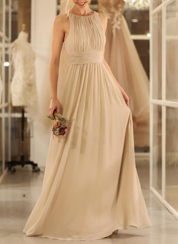 sachin and babi light blue dress Amazing A-Line Scoop Sleeveless Chiffon Bridesmaid Dress
