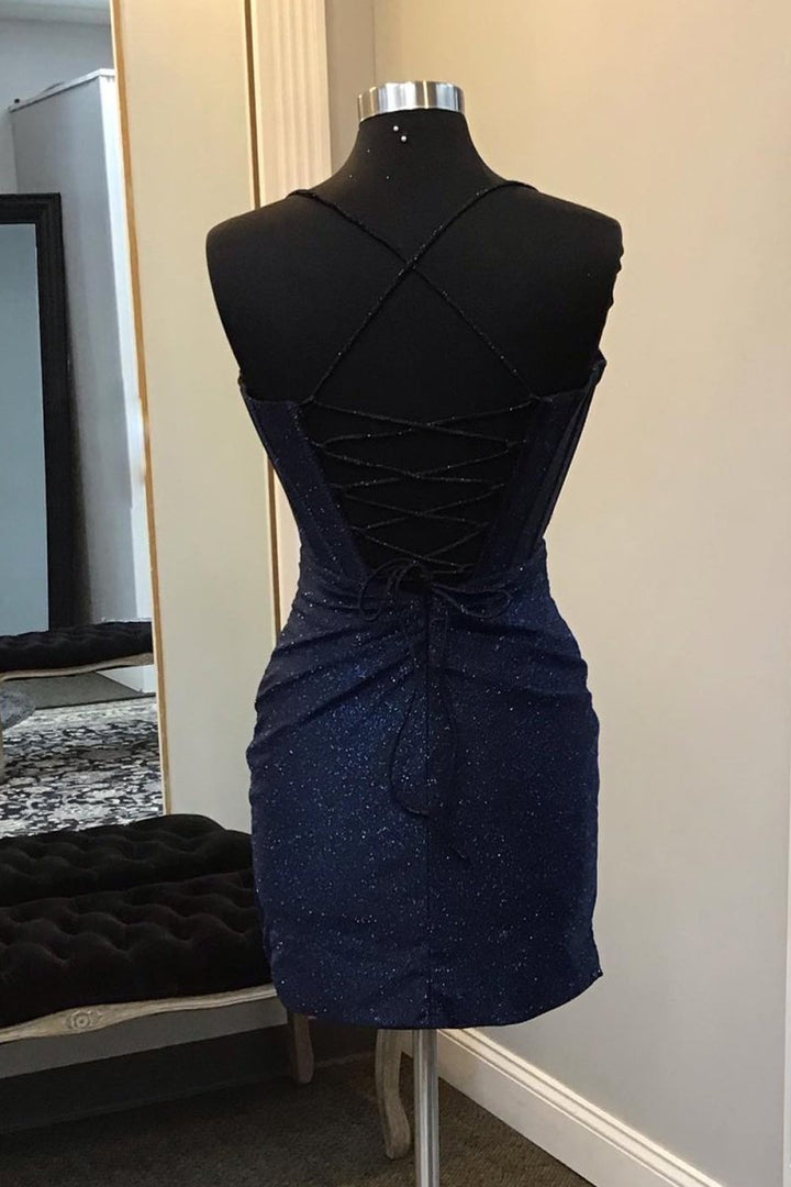 Koscy Sheath Jersey Homecoming Dress with Beading