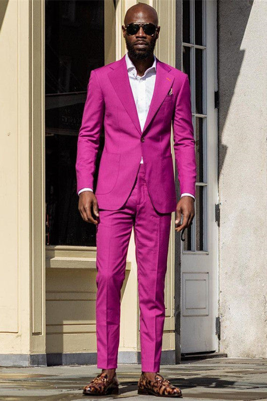 Koscy New Best-Fit One-Button Evening Suit for Men