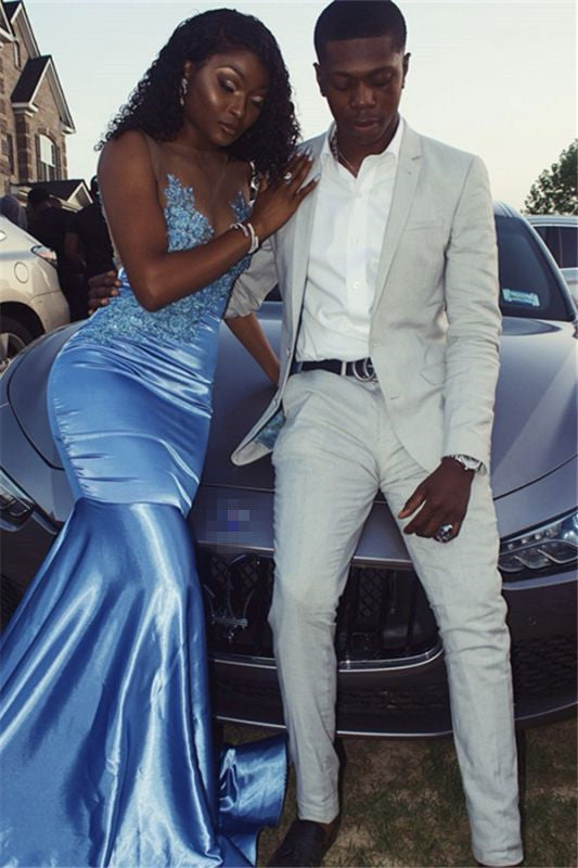 Koscy White Bespoke Prom Suit - New Arrivals, High Quality Notch Lapel