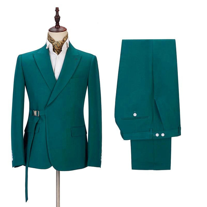 Koscy New Arrival Wedding Suit with Peaked Lapel for Groom