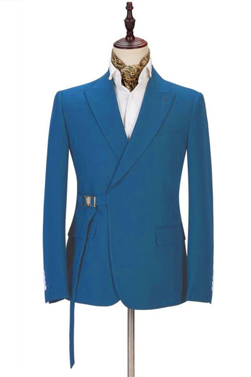 Koscy Popular Best-Fit Designer Wedding Suit with Peaked Lapel for Men’s Party
