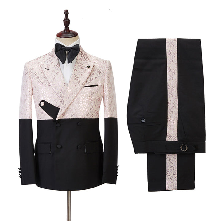 Koscy New Casual Bespoke Suit for Men with Peaked Lapel