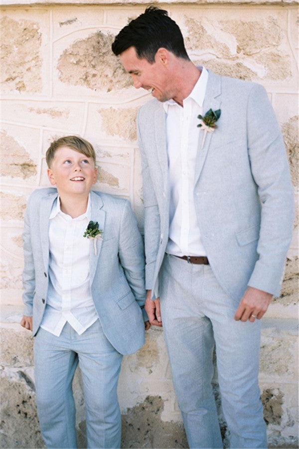 Koscy Linen Marriage Blazer Suit - Casual Homecoming Tuxedos On Sale, 2 Pieces