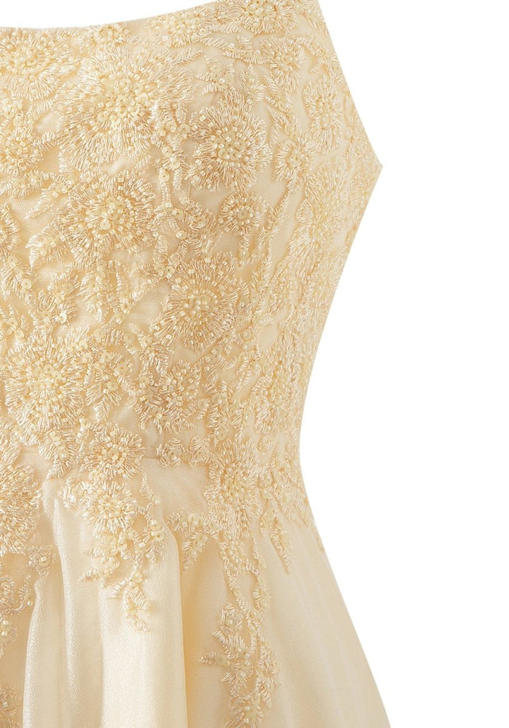 Koscy A-line Chiffon Short Homecoming Dress