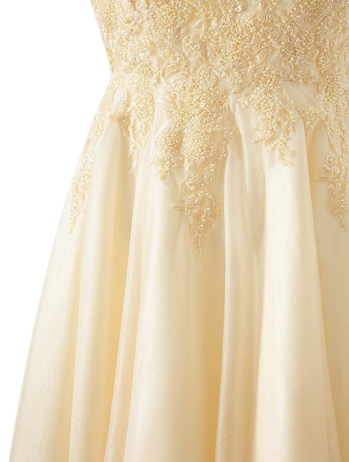 Koscy A-line Chiffon Short Homecoming Dress