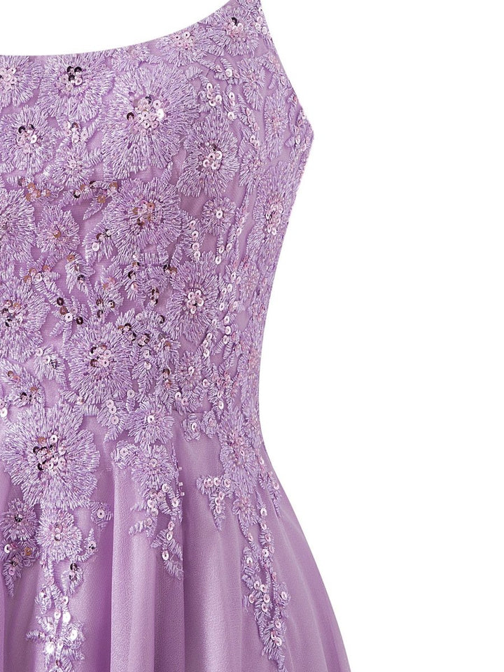 Koscy A-line Chiffon Short Homecoming Dress