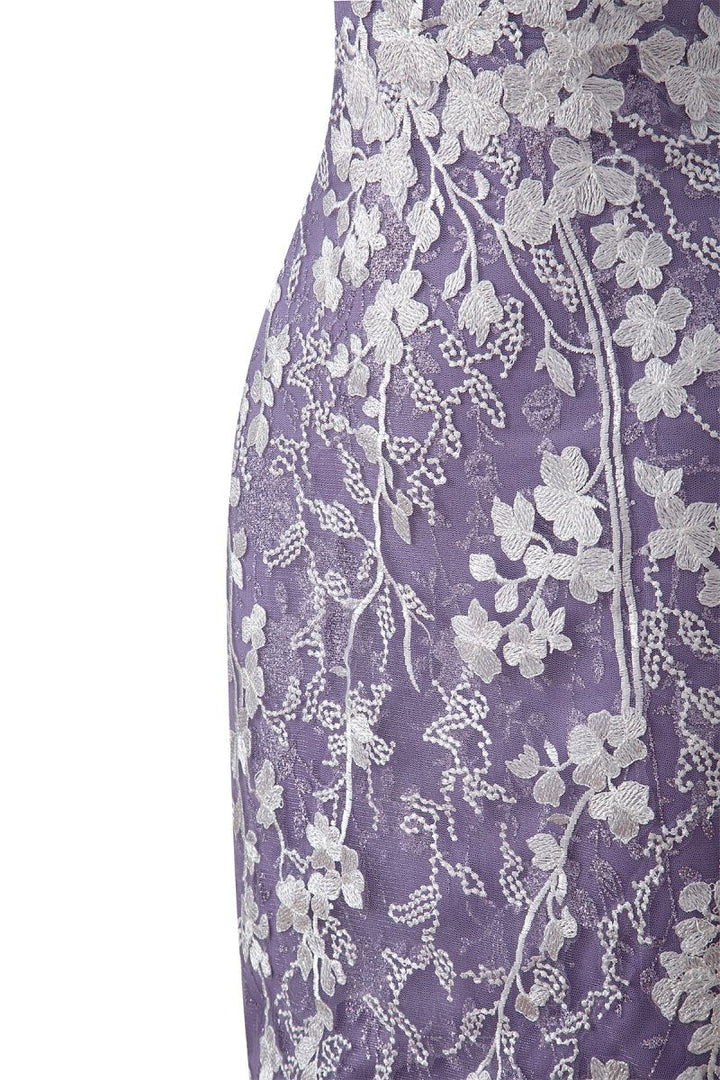 Koscy Sheath Short Spaghetti Straps Lace Homecoming Dress