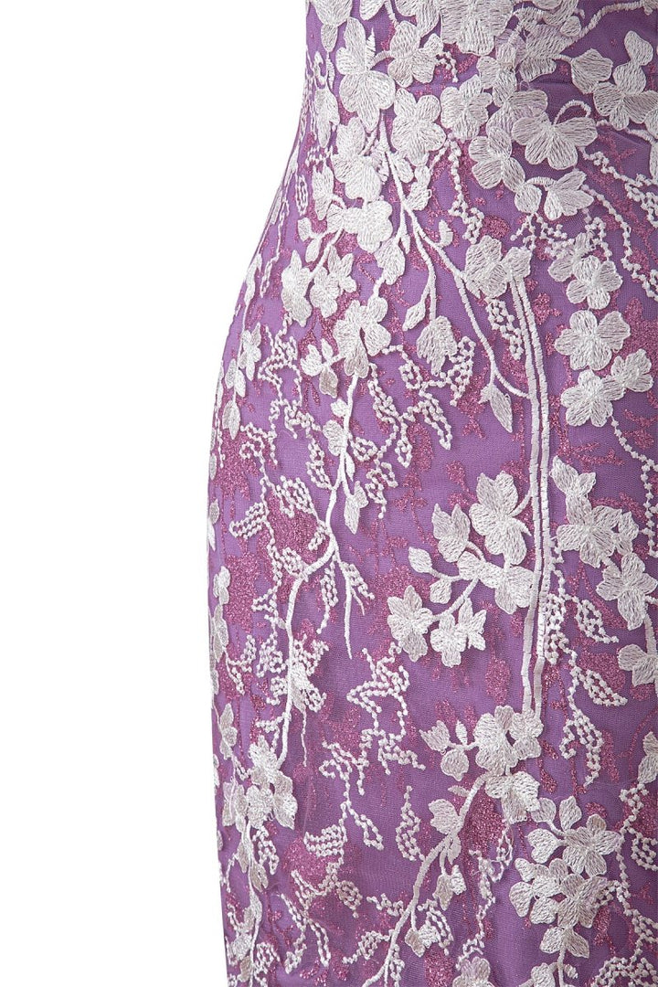 Koscy Sheath Short Spaghetti Straps Lace Homecoming Dress