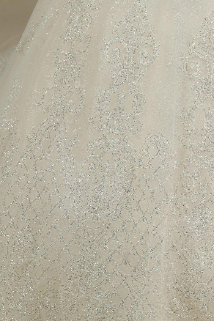 Bmbride Cap Sleeve Aline Cathedral Tulle Lace Appliques Garden Luxury Bridal Gowns