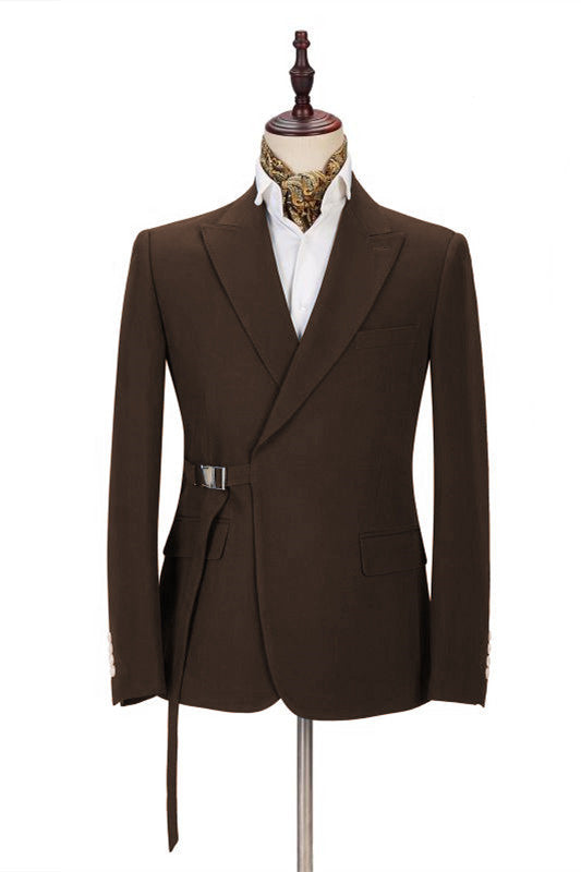Koscy Popular Formal Bespoke Prom Suit with Peaked Lapel