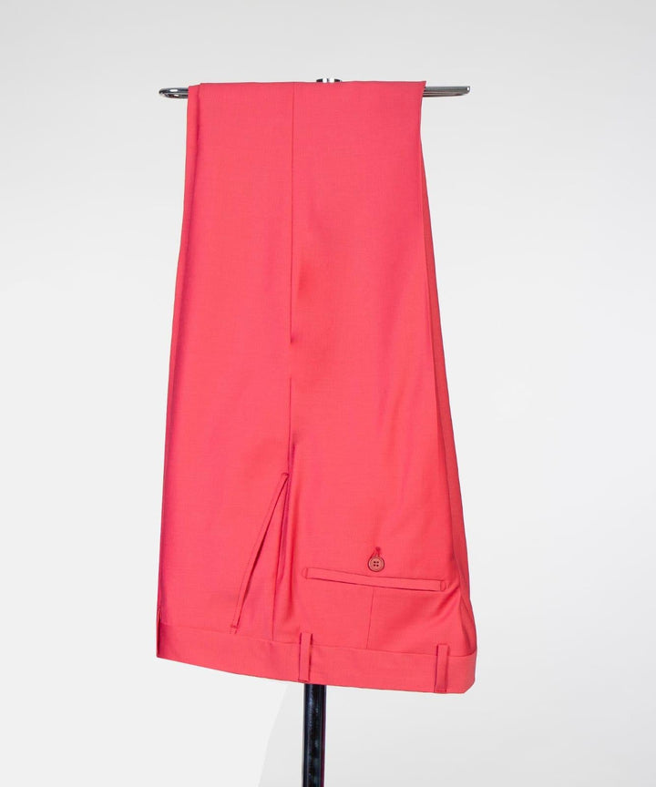 Alistair Trendy Red Three-Piece Peak Lapel Prom Suits for Men