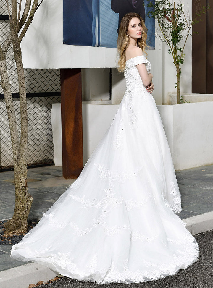 Shop A-line Wedding Dresses Online-Koscy