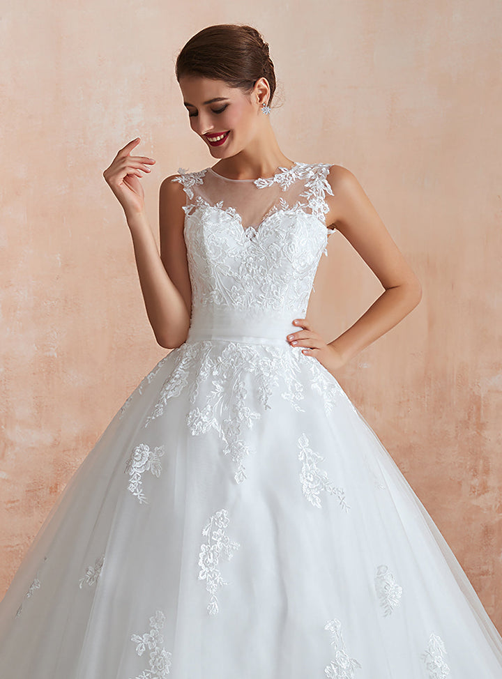 princess polly baby blue dress 33 Best A-Line Wedding Dresses main image 0