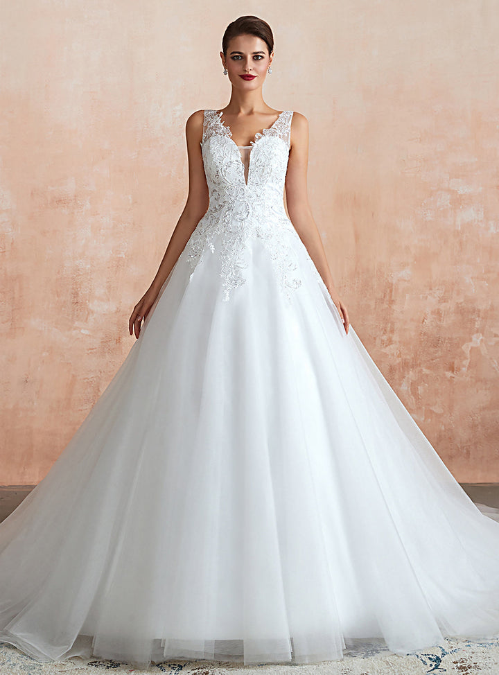 Shop A-line Lace Wedding Dresss-Koscy Shop A-line Lace Wedding Dresss-Koscy