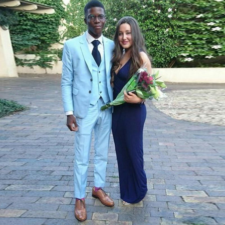Koscy Blue Prom Party Suits - Gorgeous 3 Pieces for Guy, Online