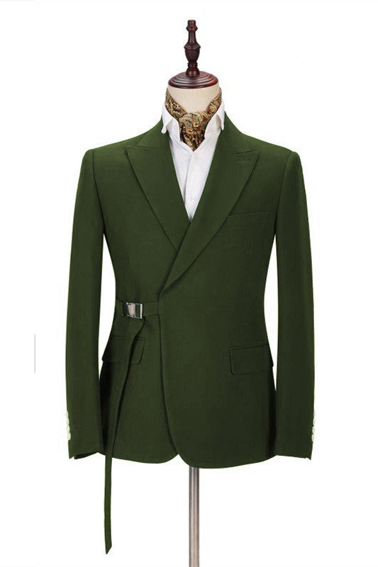 Koscy New Custom Business Classic Prom Suit with Peaked Lapel for Men
