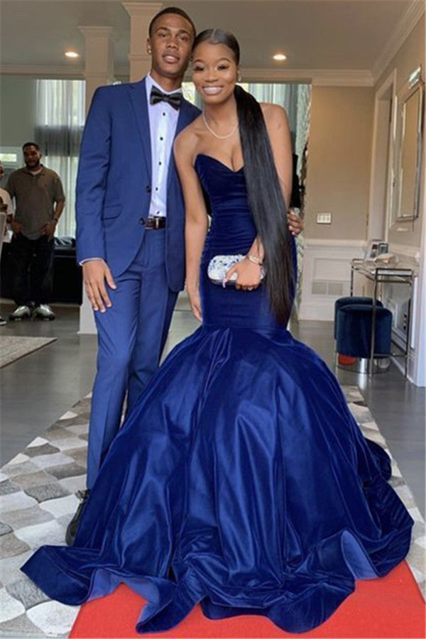 Koscy New Arrival Two-Piece Navy Blue Wedding Suit from Men’s Wearhouse