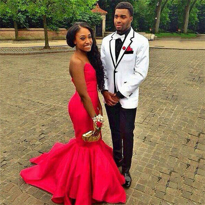 Koscy Ethan Notched Lapel White Formal Prom Suit - Business, One Button