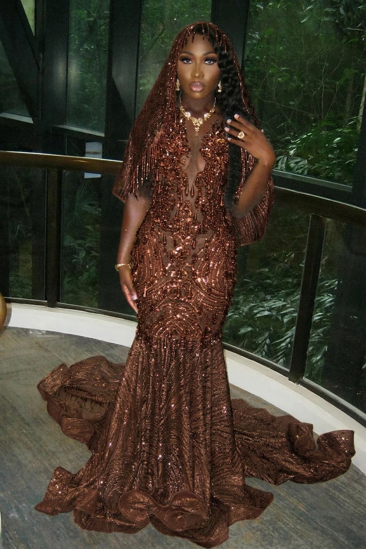 brown prom dress black girl Prom dresses couples black