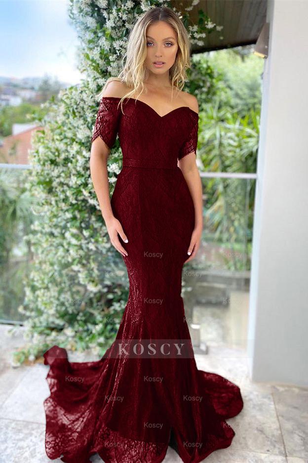 missguided burgundy dress A Line Halter Neck Cross Back Burgundy Lace Short Prom Dresses Homecom –  Shiny Party