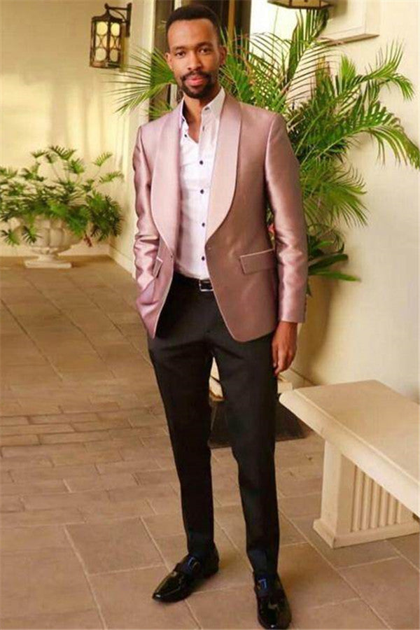 Koscy New Light Pink Wedding Suit from Men’s Wearhouse