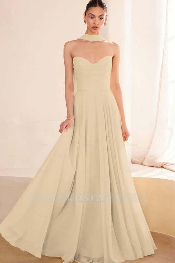 strapless open back dress Strapless Pink Chiffon Pleated Tiered Maxi Dress – Dressesforparty