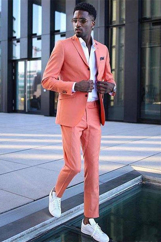 Koscy Glamorous Best-Fit Prom Outfit with Notched Lapel for Men