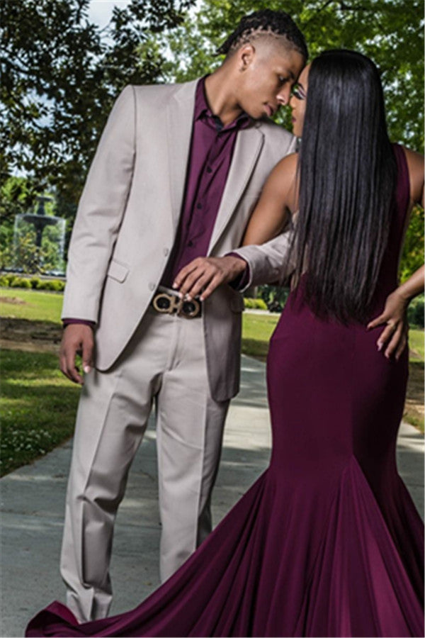 Koscy Formal Silver Reception Suit - New Arrivals, 2 Pieces for Groom
