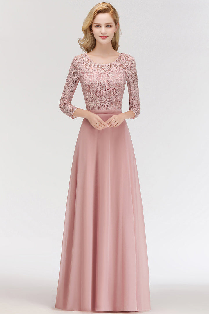lace dusty rose bridesmaid dresses Dusty Sweetheart Ruched Chiffon A-line Dusty bridesmaid