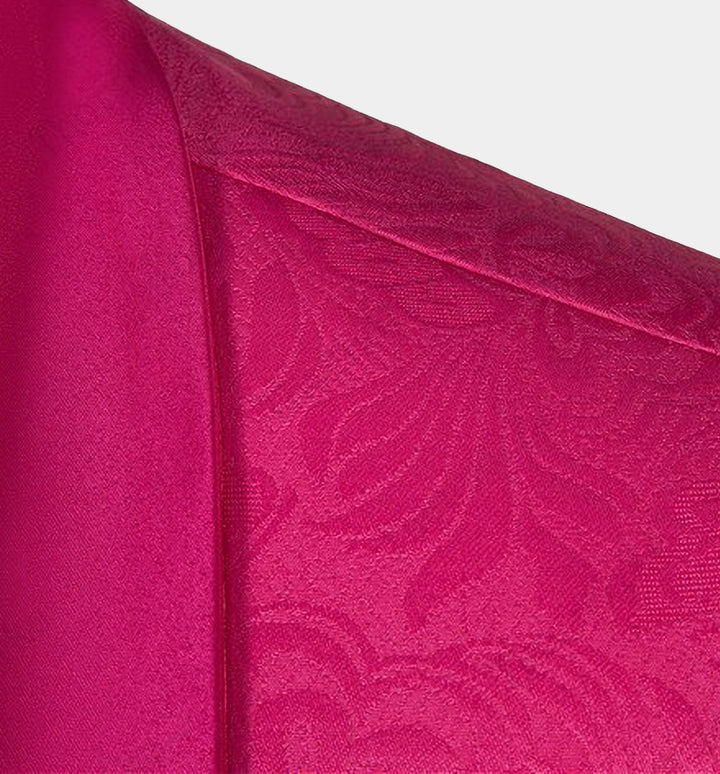 Koscy Best Wedding Suit - Pink One Button for Groom