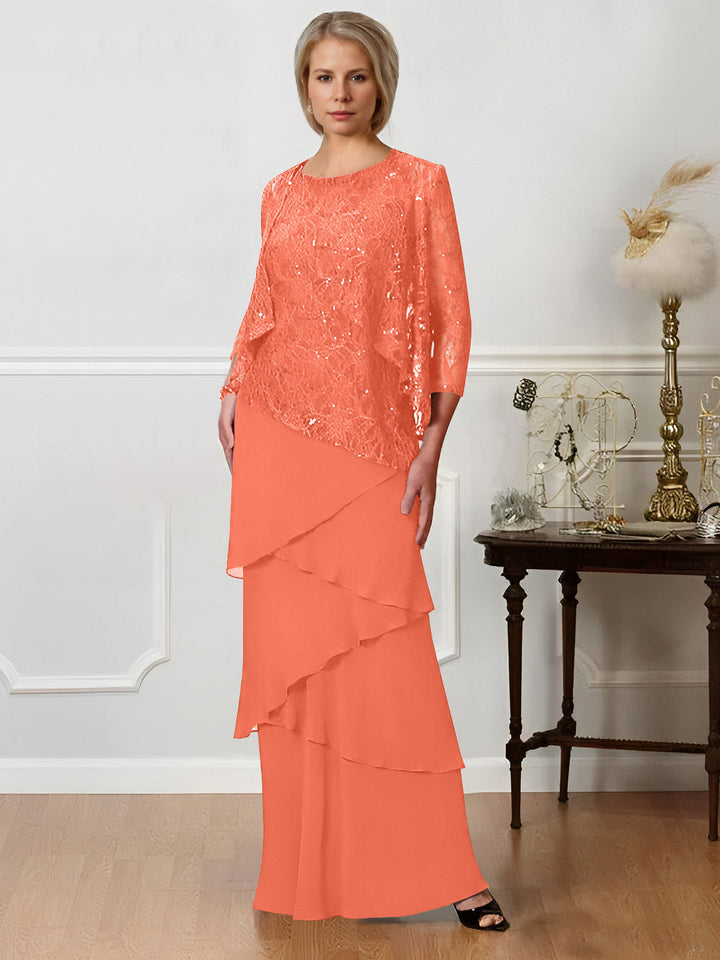 strapless open back dress Mint And Orange Floral Smocked Midi Dress · Filly Flair main image 0