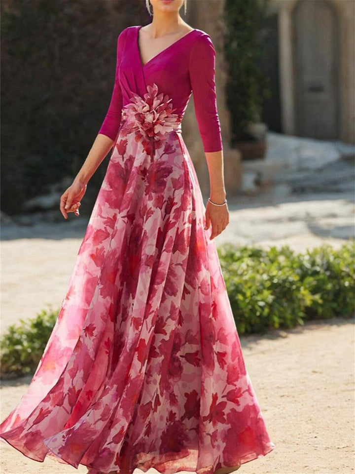 fall floral mother of the bride dresses Dress Style #27958 line evening gown exudes playful elegance Twilight Mermaid Spaghetti Straps Long