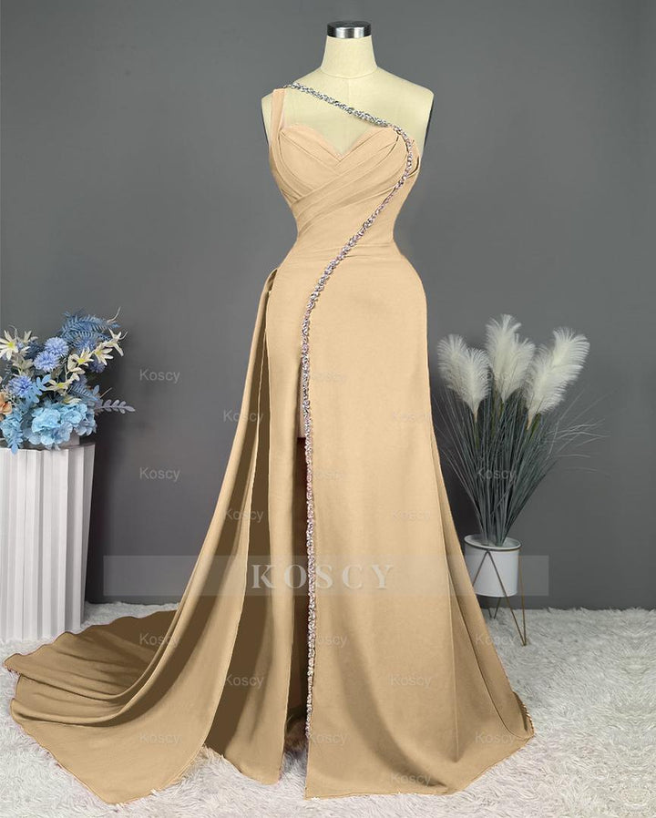 slim fit dress slacks Fuchsia & Nude Art Deco Sequin Maxi Dress main image 0
