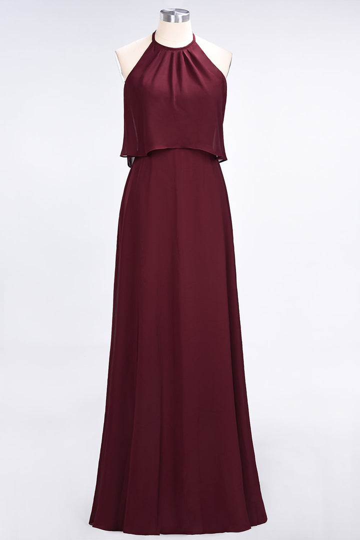 flounced crinkle chiffon sheath bridesmaid dress David's Bridal | Dresses | Flounced Crinkle Chiffon Bridesmaid Dress By Davids Bridal