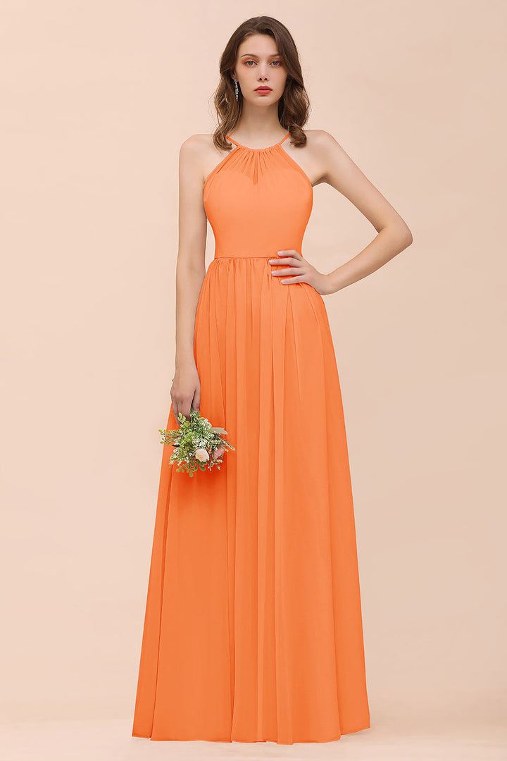 inexpensive long bridesmaid dresses Simple Sheath Long Bridesmaid Dresses with Slit, Cheap Bridesmaid Dresses, MBD102