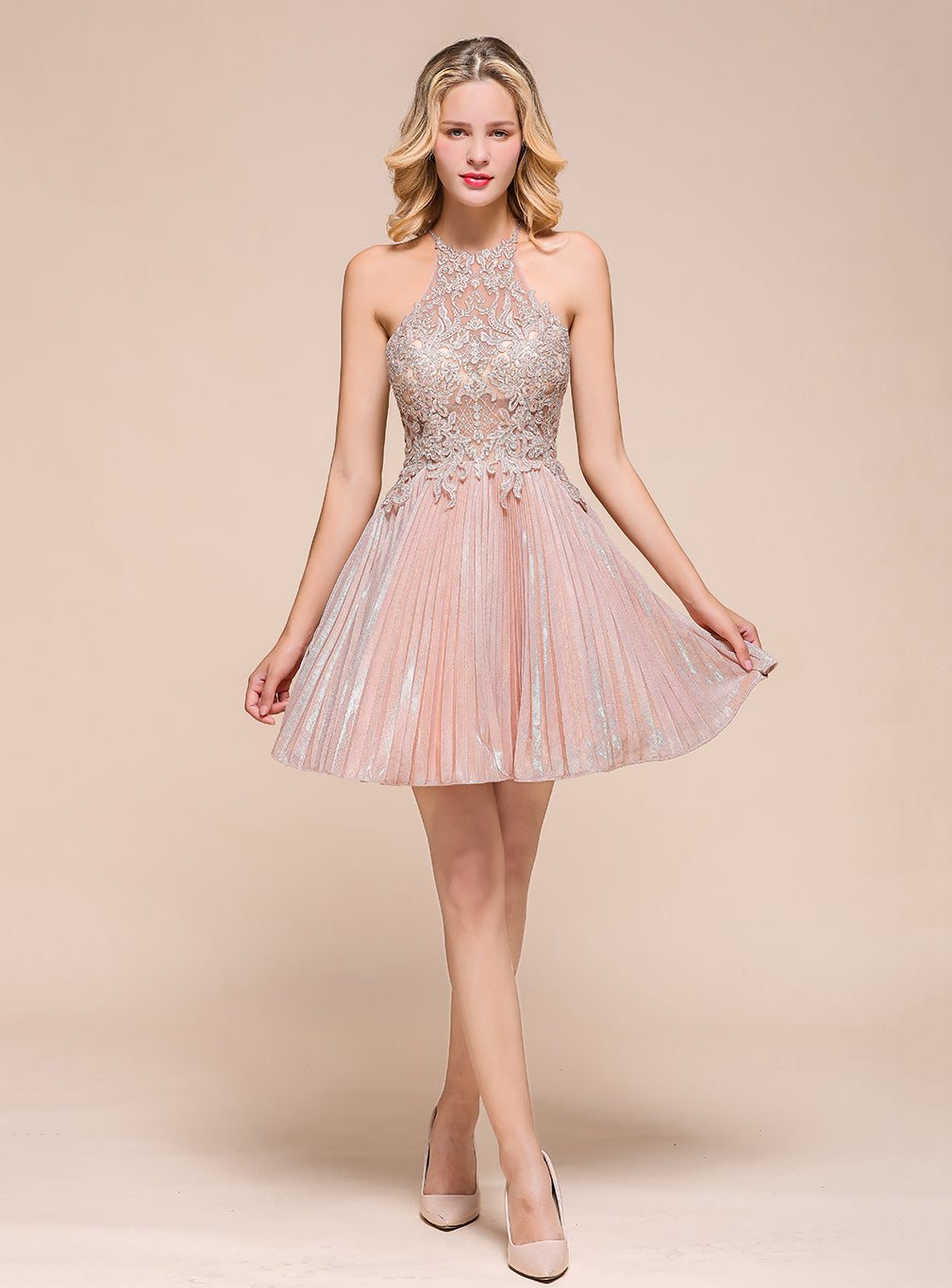 Shop Lace Mini Dress Online-Koscy