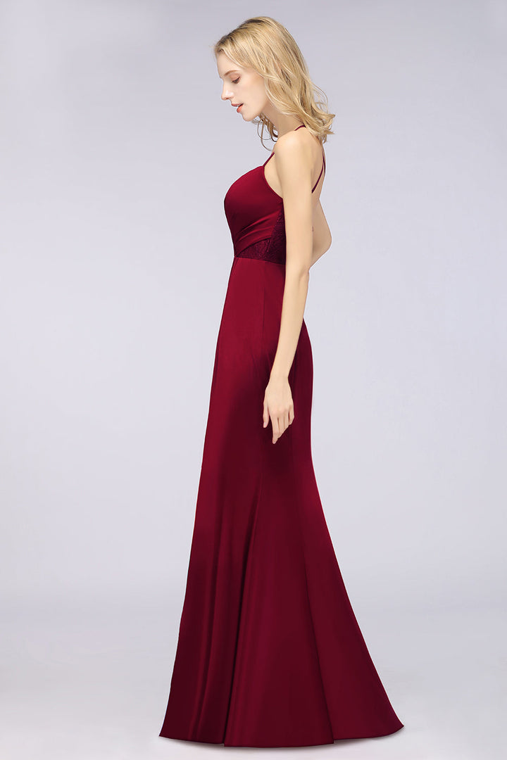 spandex bridesmaid dresses Mermaid Spaghetti Straps Ruffle Lace Silk Satin Colors:Light Sage 794 do_not_sell_to_CY ASOS Curve | Dresses Scoop Neck Sleeves